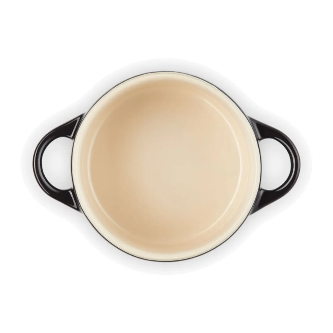 Le Creuset Mini Cocotte 10 cm schwarz