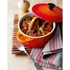Töpfe|Kochwelt Entdecken<Le Creuset Mini Cocotte 4er Set ofenrot