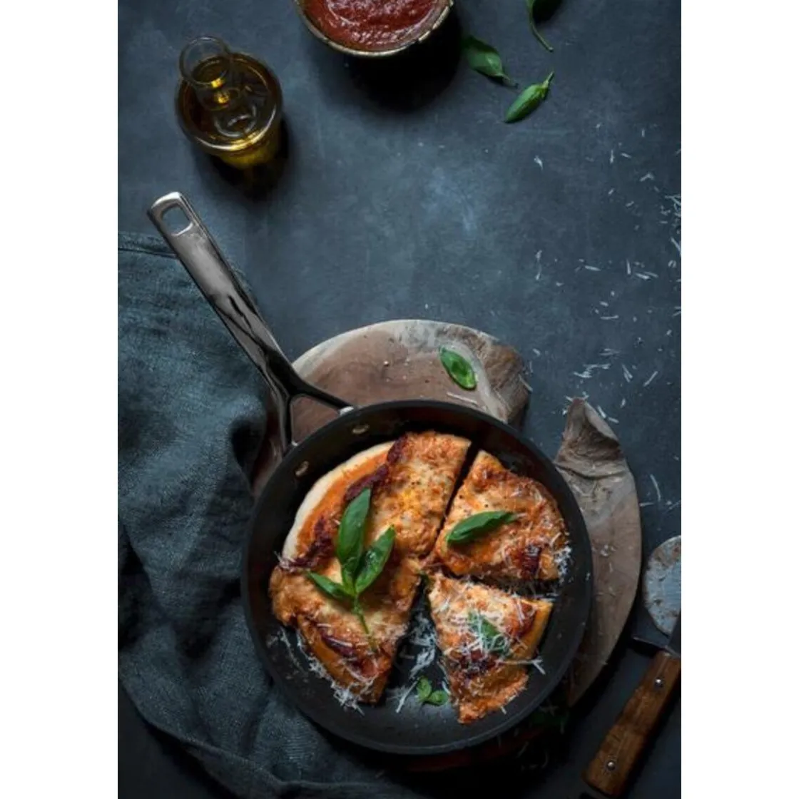 Le Creuset Pfanne 26 cm antihaft 3-Ply Plus Mehrschicht 18/10