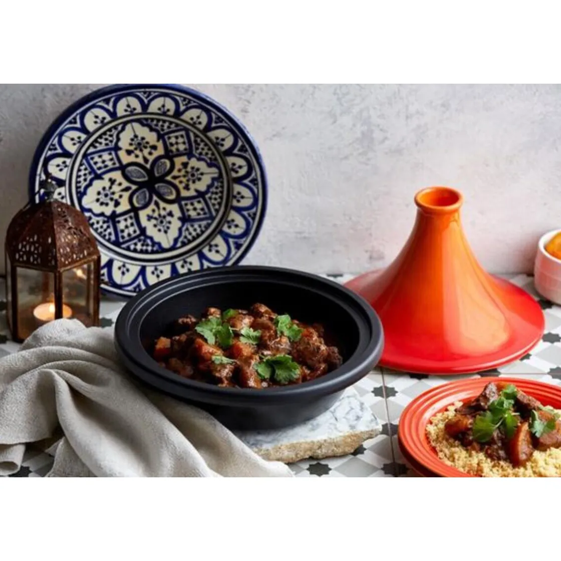 Le Creuset Tagine 31 cm Classic ofenrot