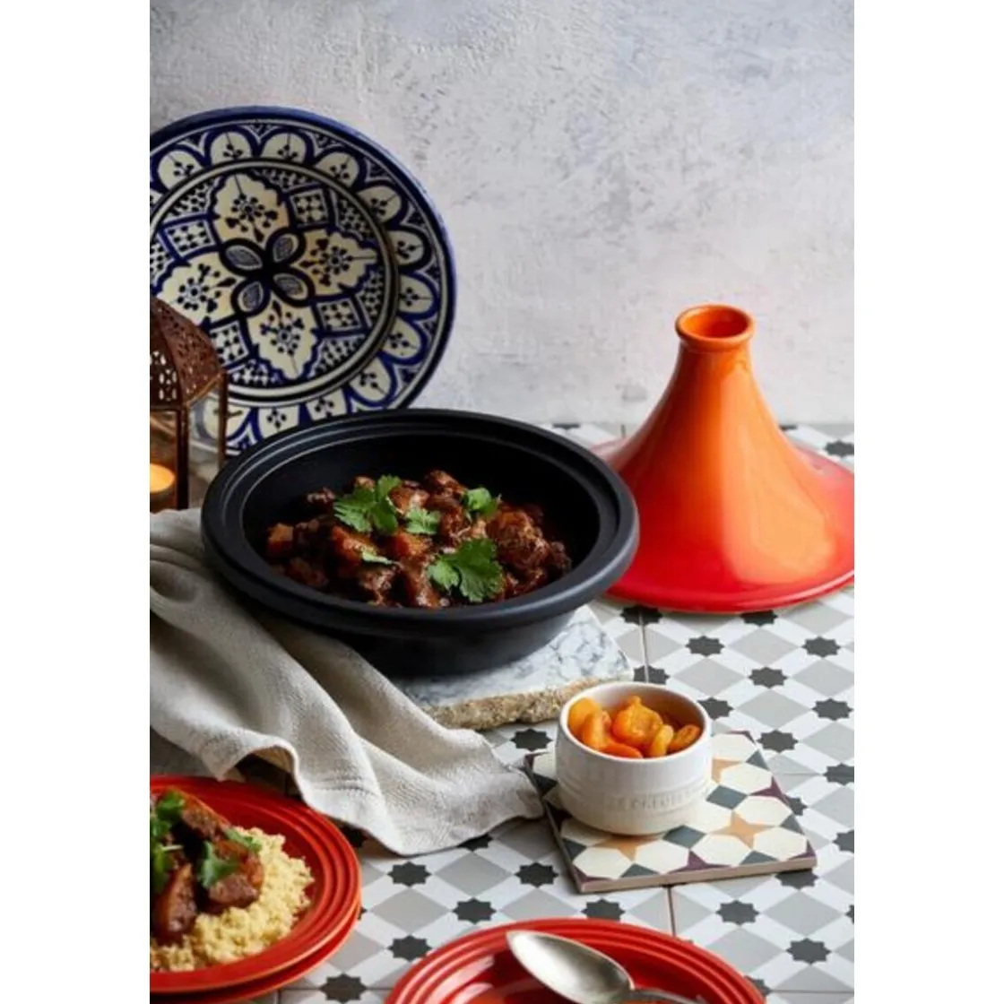 Le Creuset Tagine 31 cm Classic ofenrot