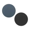 LINDDNA Glasuntersetzer 10 cm Circle Nupo Double dark blue/black