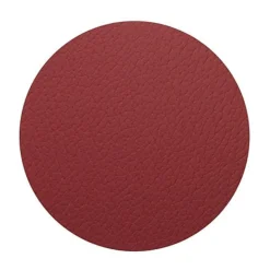 LINDDNA Glasuntersetzer 10 cm Circle Bull red