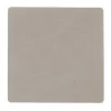 LINDDNA Glasuntersetzer 10x10 cm Square Nupo hellgrau
