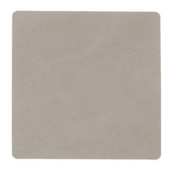 LINDDNA Glasuntersetzer 10x10 cm Square Nupo hellgrau