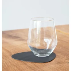 Weihnachten<LINDDNA Glasuntersetzer 11x13 cm Curve Nupo anthracite