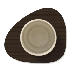 LINDDNA Glasuntersetzer 11x13 cm Curve Corduroy hazel