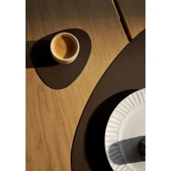 LINDDNA Glasuntersetzer 11x13 cm Curve Corduroy hazel