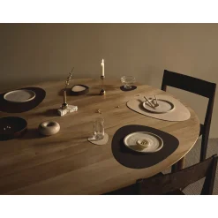 LINDDNA Glasuntersetzer 11x13 cm Curve Nupo hazel