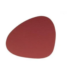 LINDDNA Glasuntersetzer 11x13 cm Curve Bull red