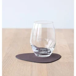 LINDDNA Glasuntersetzer 11x13 cm Curve Nupo purple