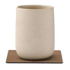 LINDDNA Glasuntersetzer 10x10 cm Square Nupo brown