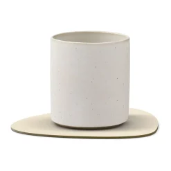 Untersetzer<LINDDNA Glasuntersetzer 11x13 cm Curve Nupo vanilla