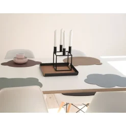 Weihnachten|Tischwäsche<LINDDNA Kinder Tischset 38x31 cm Cloud Nupo anthracite