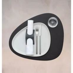 LINDDNA Tischset L 37x44 cm Curve Serene black