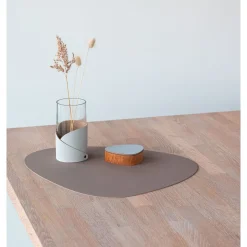 LINDDNA Tischset L 37x44 cm Curve Nupo clay brown