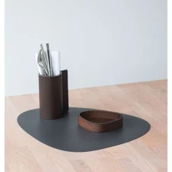 LINDDNA Tischset L 37x44 cm Curve Serene anthracite