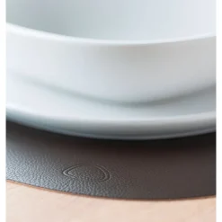 Tischwäsche<LINDDNA Tischset L 37x44 cm Curve Serene hazel