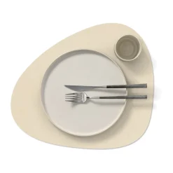 LINDDNA Tischset L 37x44 cm Curve Nupo vanilla