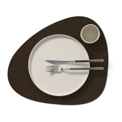 Tischwäsche<LINDDNA Tischset L 37x44 cm Curve Corduroy hazel