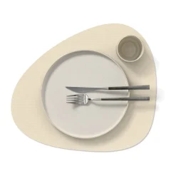 LINDDNA Tischset L 37x44 cm Curve Corduroy vanilla