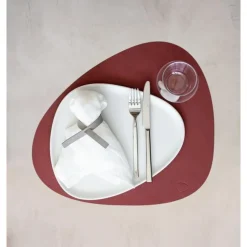 LINDDNA Tischset L 37x44 cm Curve Nupo red