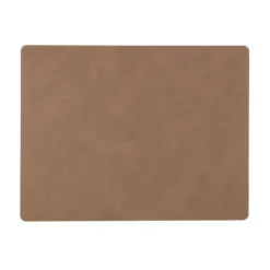LINDDNA Tischset L 35x45 cm Square Nupo brown