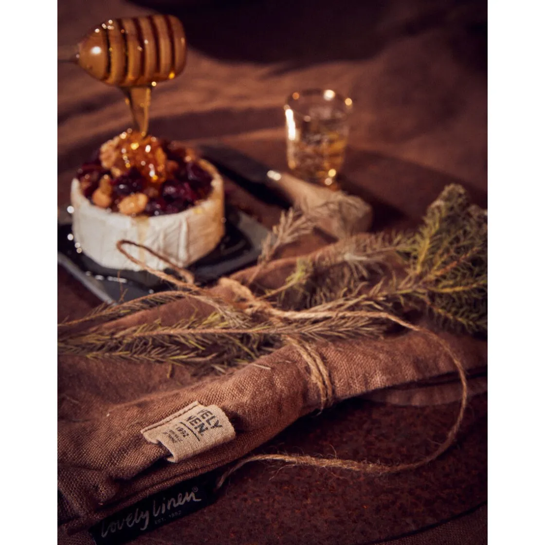 Lovely Linen Servietten 45x45 cm Lovely Almond