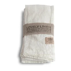 Essentials<Lovely Linen Servietten 45x45 cm Lovely Off-White