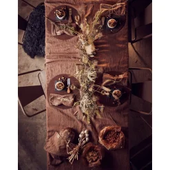 Lovely Linen Tischdecke 145x250 cm Lovely Almond