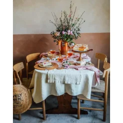 Tischwäsche<Lovely Linen Tischdecke 145x250 cm Lovely Vanille