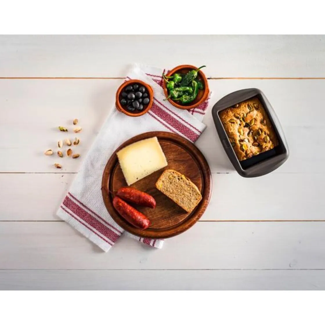 Lurch Brotbackform Batzen Flexiform braun 10,5x7x14cm