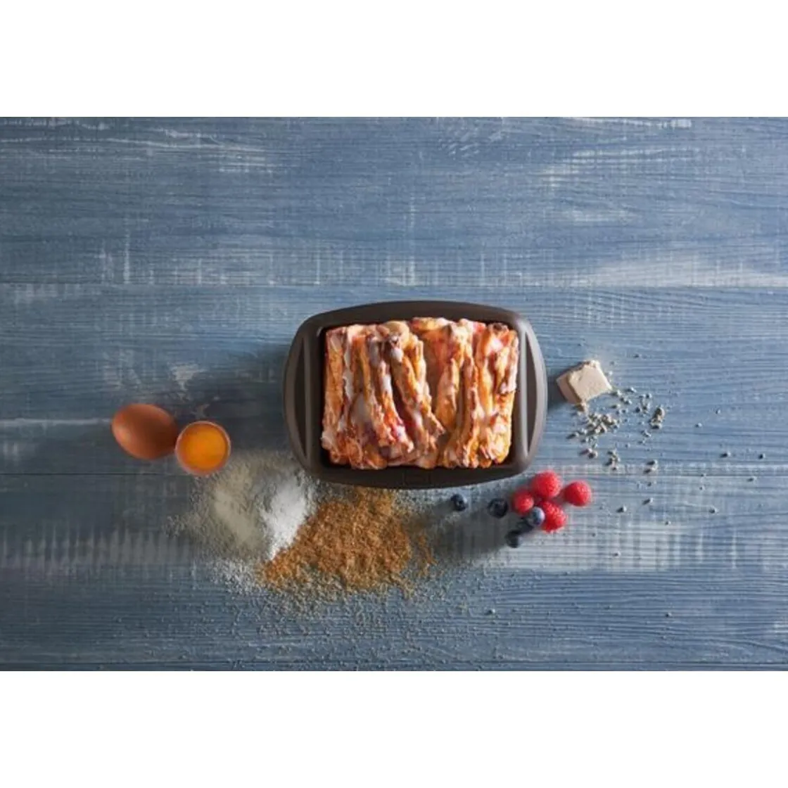 Lurch Brotbackform Batzen Flexiform braun 10,5x7x14cm