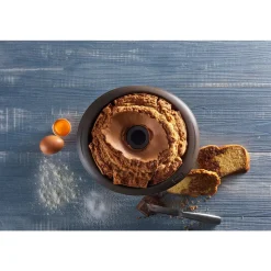 Kochwelt Entdecken|Backformen<Lurch Gugelhupf Form 22 cm Flexi-Form braun