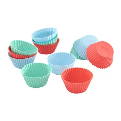 Backformen|Kochwelt Entdecken<Lurch Muffinförmchen 12 Stück FlexiForm Muffinliner mehrfarbig