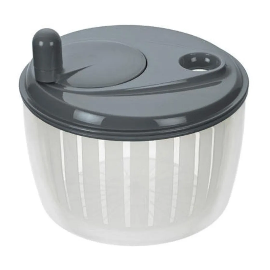 Salat Zubehör|Messer & Co. Entdecken<Lurch Salatschleuder mit Kurbel 23 cm grau