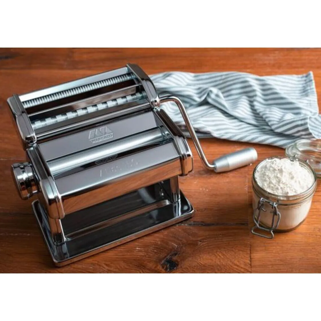 Bestseller<Marcato Nudelmaschine Atlas 150 21x20x16 cm Design silber