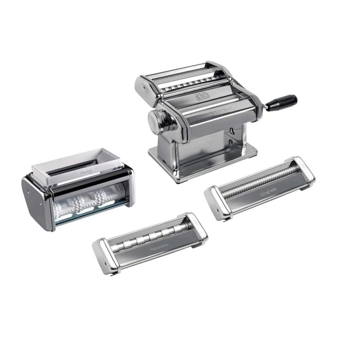 20 Jahre Tischwelt|Weihnachten<Marcato Nudelmaschinen-Set 4-tlg. Multipast chrom
