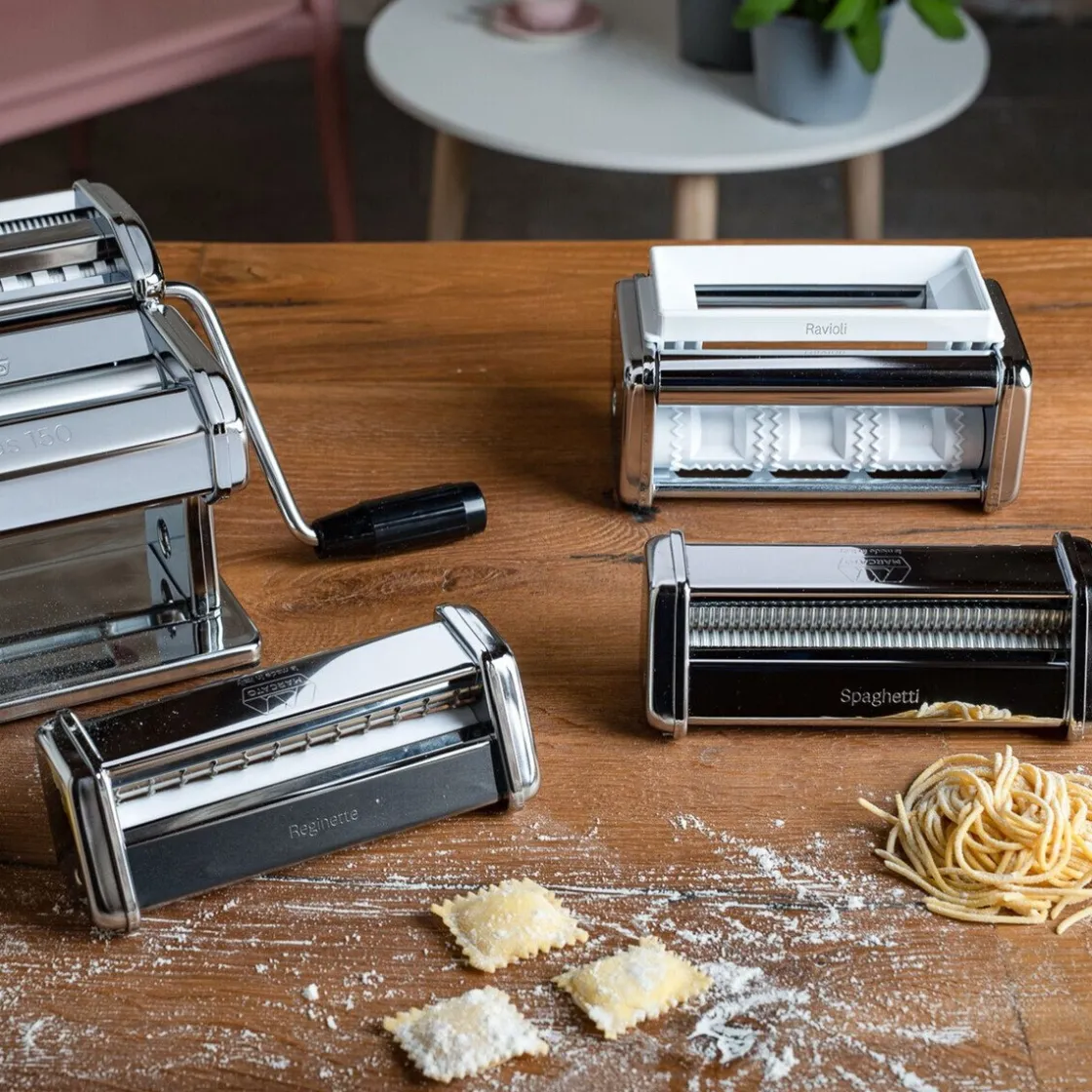 20 Jahre Tischwelt|Weihnachten<Marcato Nudelmaschinen-Set 4-tlg. Multipast chrom
