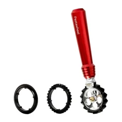 Kochwelt Entdecken<Marcato Teigrädchen Pastawheel 15 cm rot