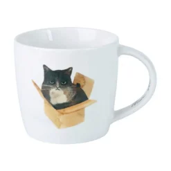 Becher<Maxwell & Williams Becher 0,4 l Feline Friends Cat in a box