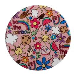 Untersetzer<Maxwell & Williams Keramikuntersetzer 10 cm Be Kind Rainbow