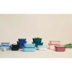 Brotdosen<Mepal Multi Bowl cirqula 2000ml rechtig flach nordic white