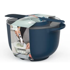 Backzubehör|Kochwelt Entdecken<Mepal Rührschüsseln Chef It 2tlg (3L+Teigschaber) navy