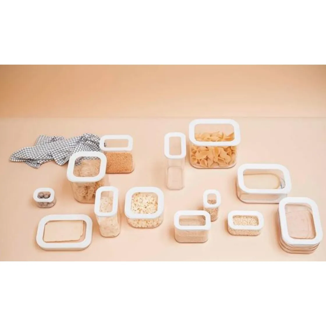 Vorratsdosen<Mepal Vorratsdose Modula 2000ml weiß