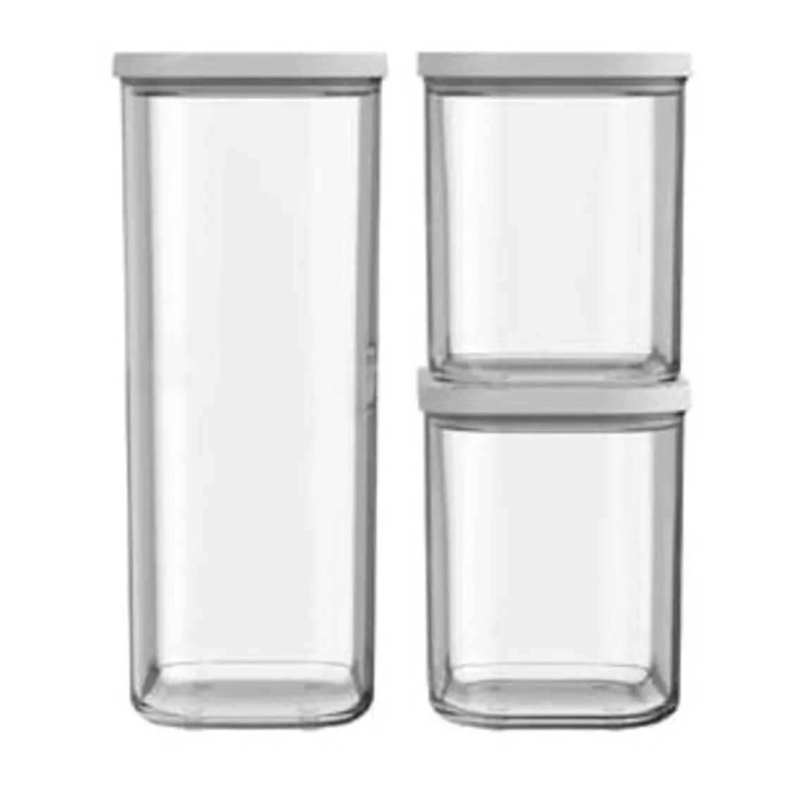 Mepal Vorratsdose Starter-Set 3-tlg. Modula weiß