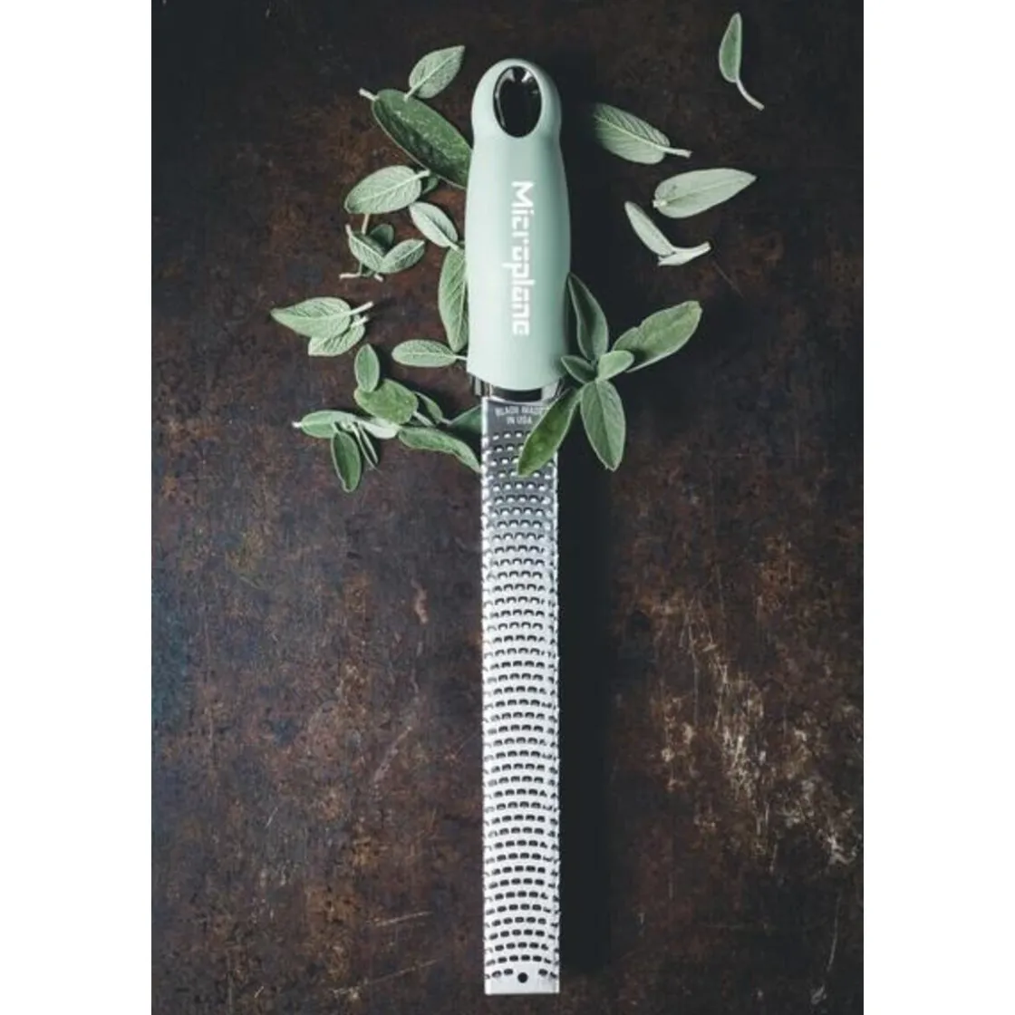 Italienische Genüsse<Microplane Reibe Salbei Grün Premium Zester