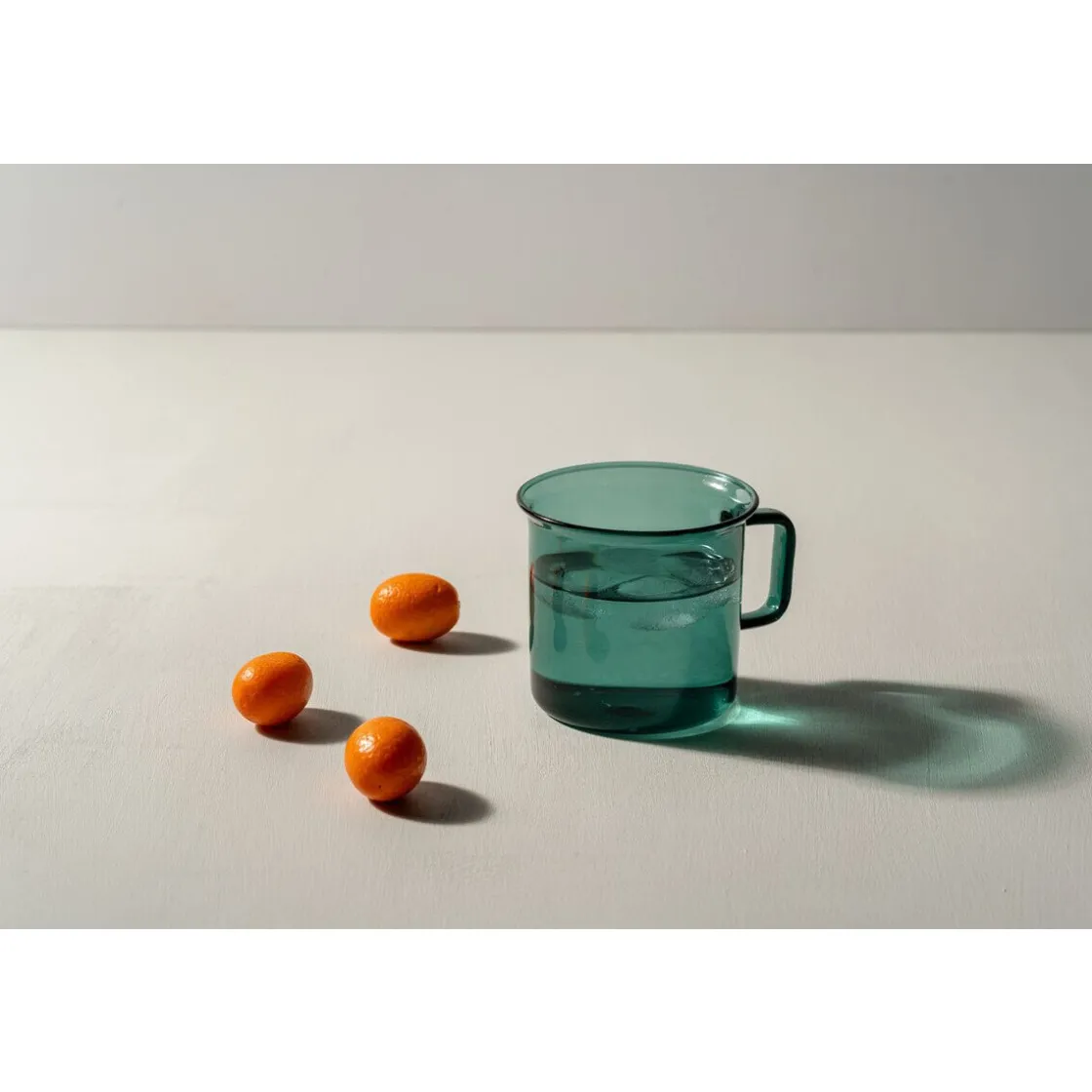 Muurla Glasbecher 0,35 l The Mug teal