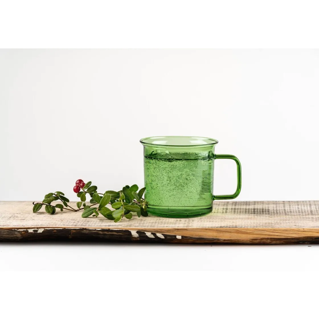 Becher<Muurla Glasbecher 0,35 l The Mug grün