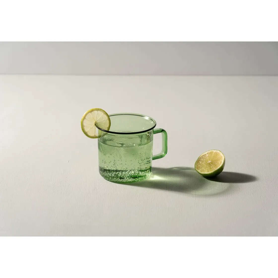 Becher<Muurla Glasbecher 0,35 l The Mug grün